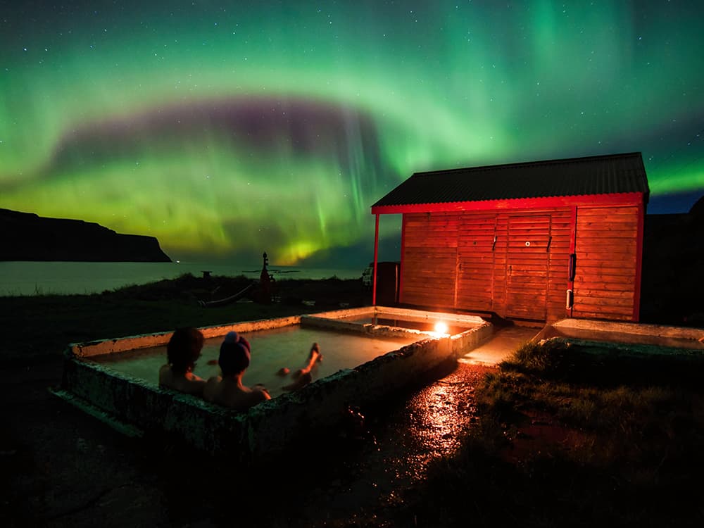 The Northern Lights over Iceland